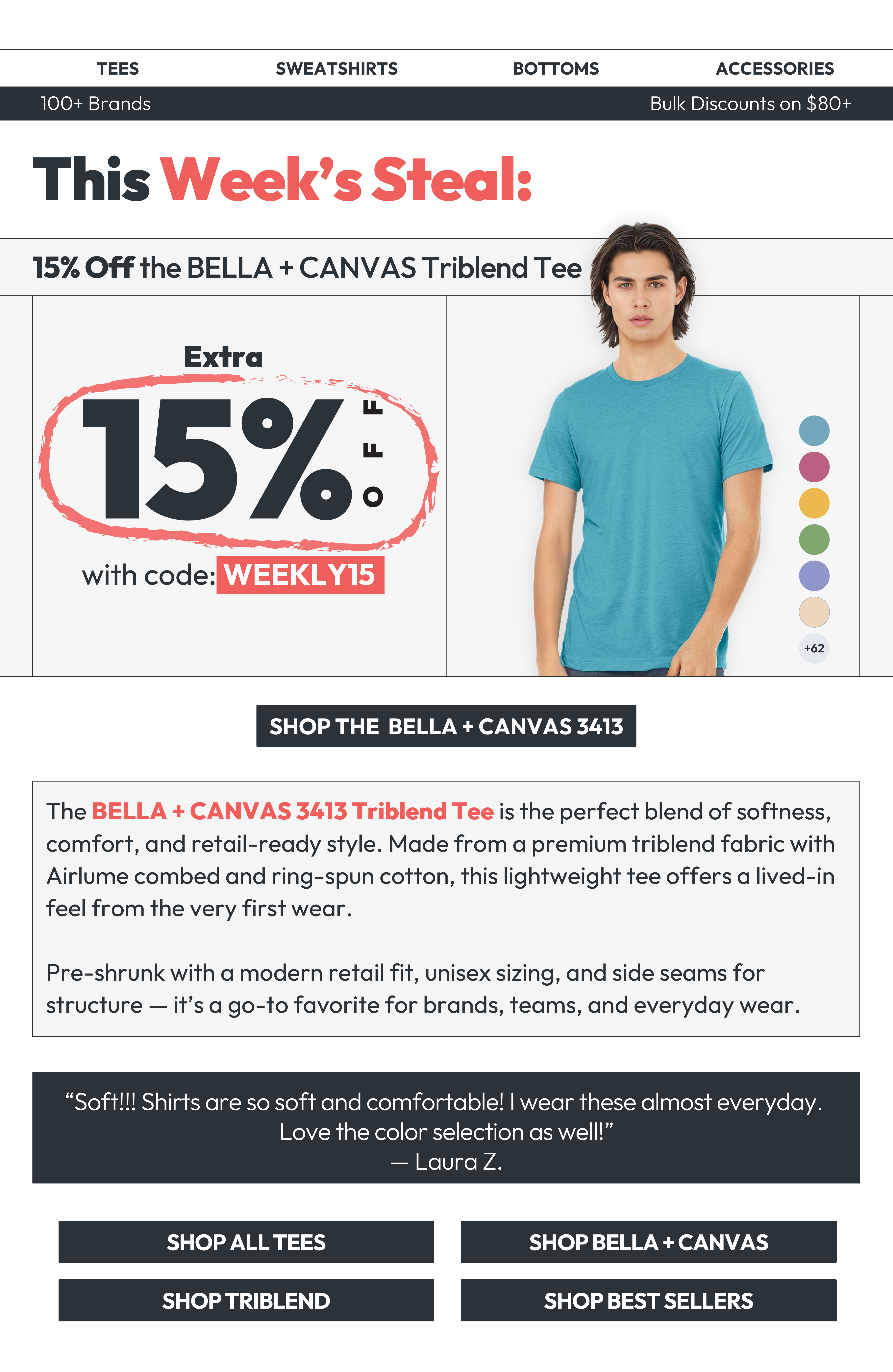Week 52 Weekly Steal email