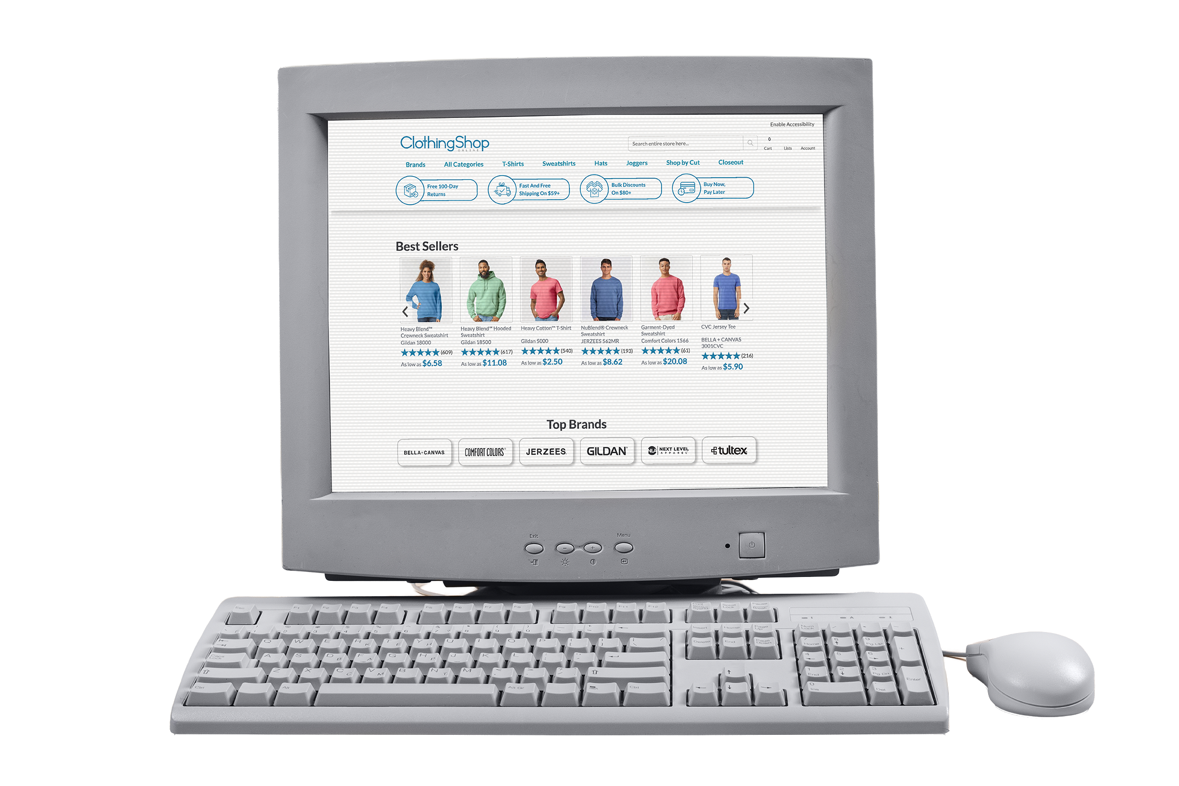 CSO old homepage
